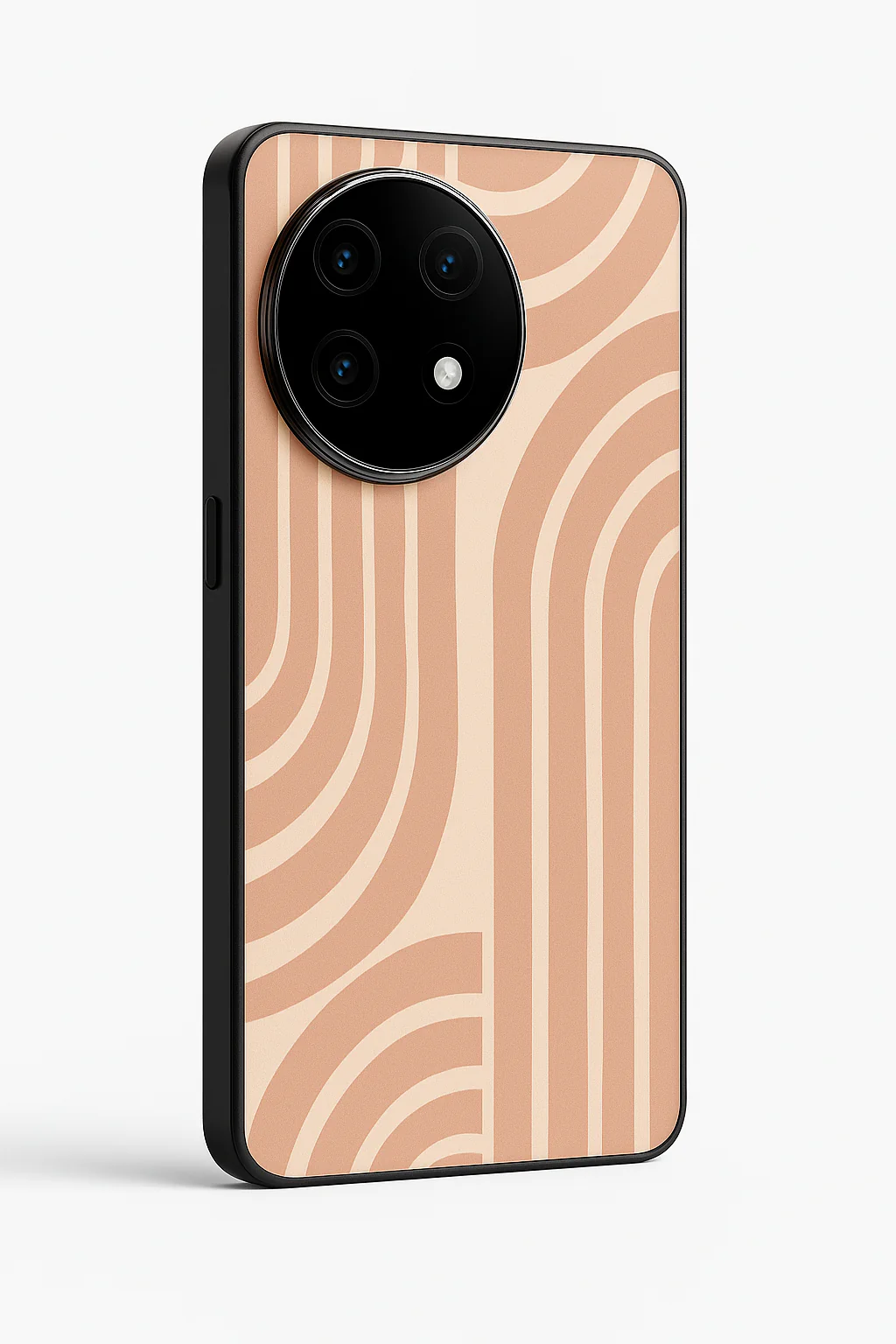 Abstract Arc Premium Glass Back Cover For One Plus 13, 12, 11, 10, Nord Series - Image 3