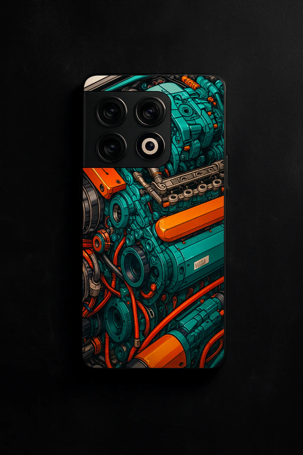 Aesthetic Engine-ry Premium Glass Back Cover For One Plus 13, 12, 11, 10, Nord Series - Image 4