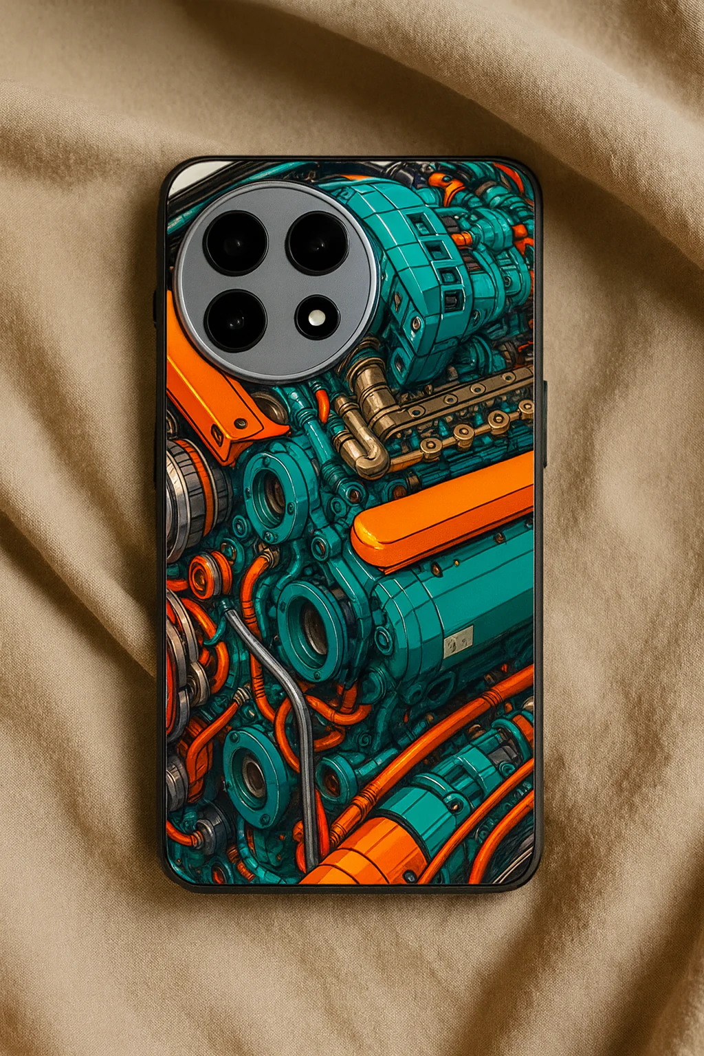 Aesthetic Engine-ry Premium Glass Back Cover For One Plus 13, 12, 11, 10, Nord Series - Image 6