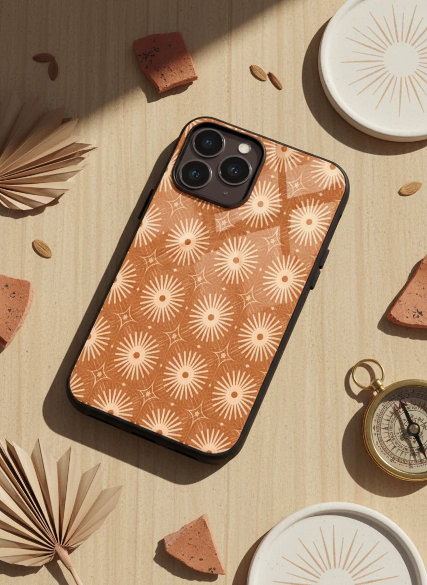 Aesthetic Sparkles Premium Glass Back Cover For iPhone 11-17 Models - Image 10