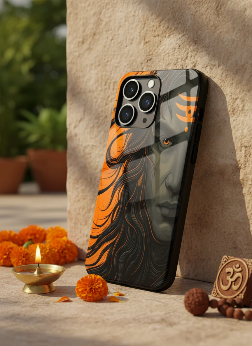 Aghora Premium Glass Back Cover For iPhone 11-17 Models - Image 3