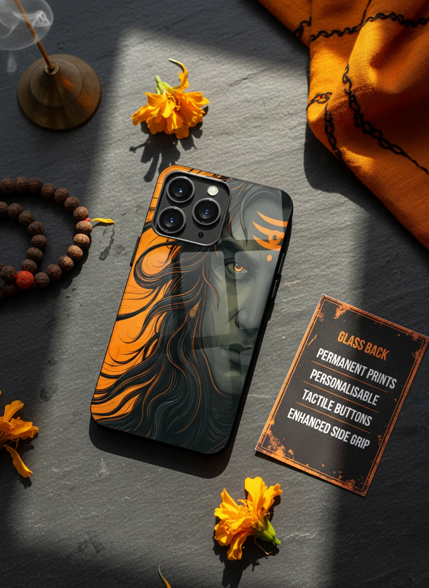 Aghora Premium Glass Back Cover For iPhone 11-17 Models - Image 5