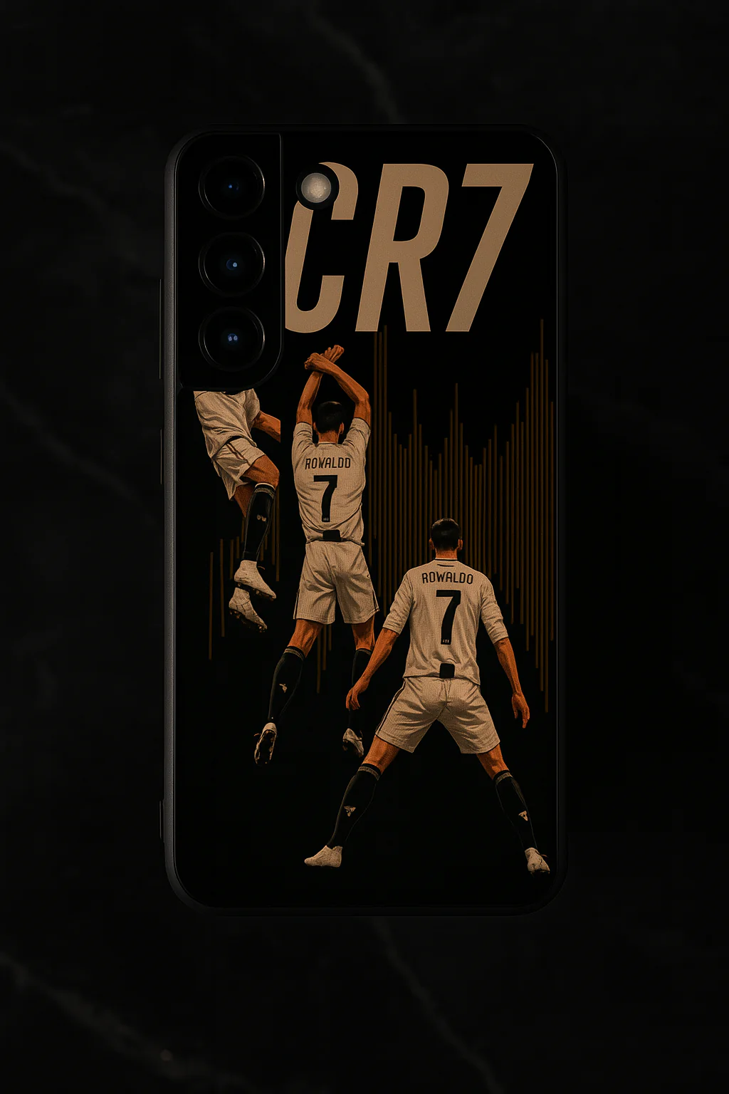 AIR CR7 Premium Glass Back Cover For Galaxy S, A, M & F Series - Image 8