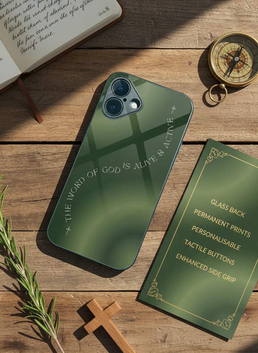 Alive & Active Premium Glass Back Cover For iPhone 11-17 Models - Image 2