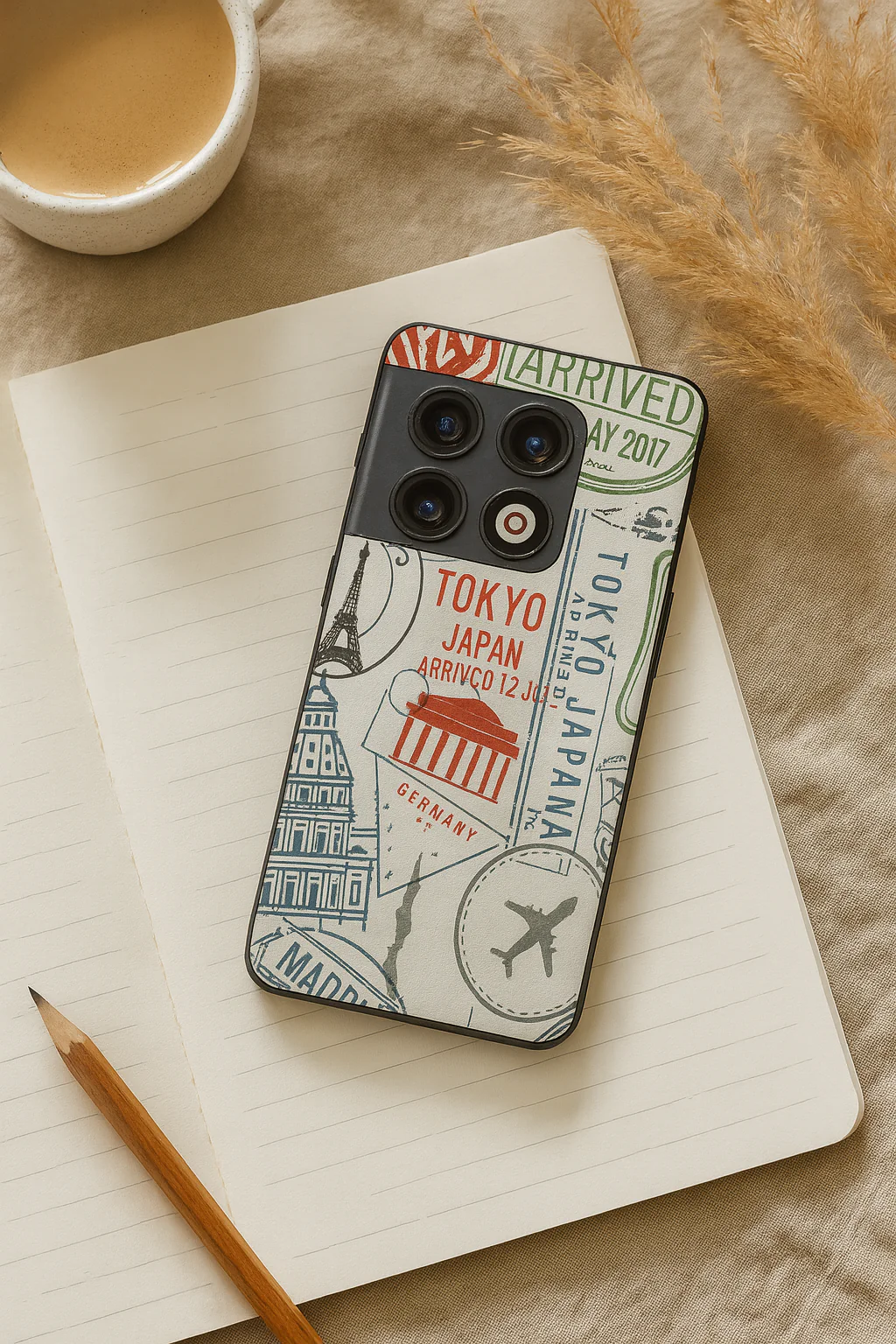 ARRIVE SOON Premium Glass Back Cover For One Plus 13, 12, 11, 10, Nord Series