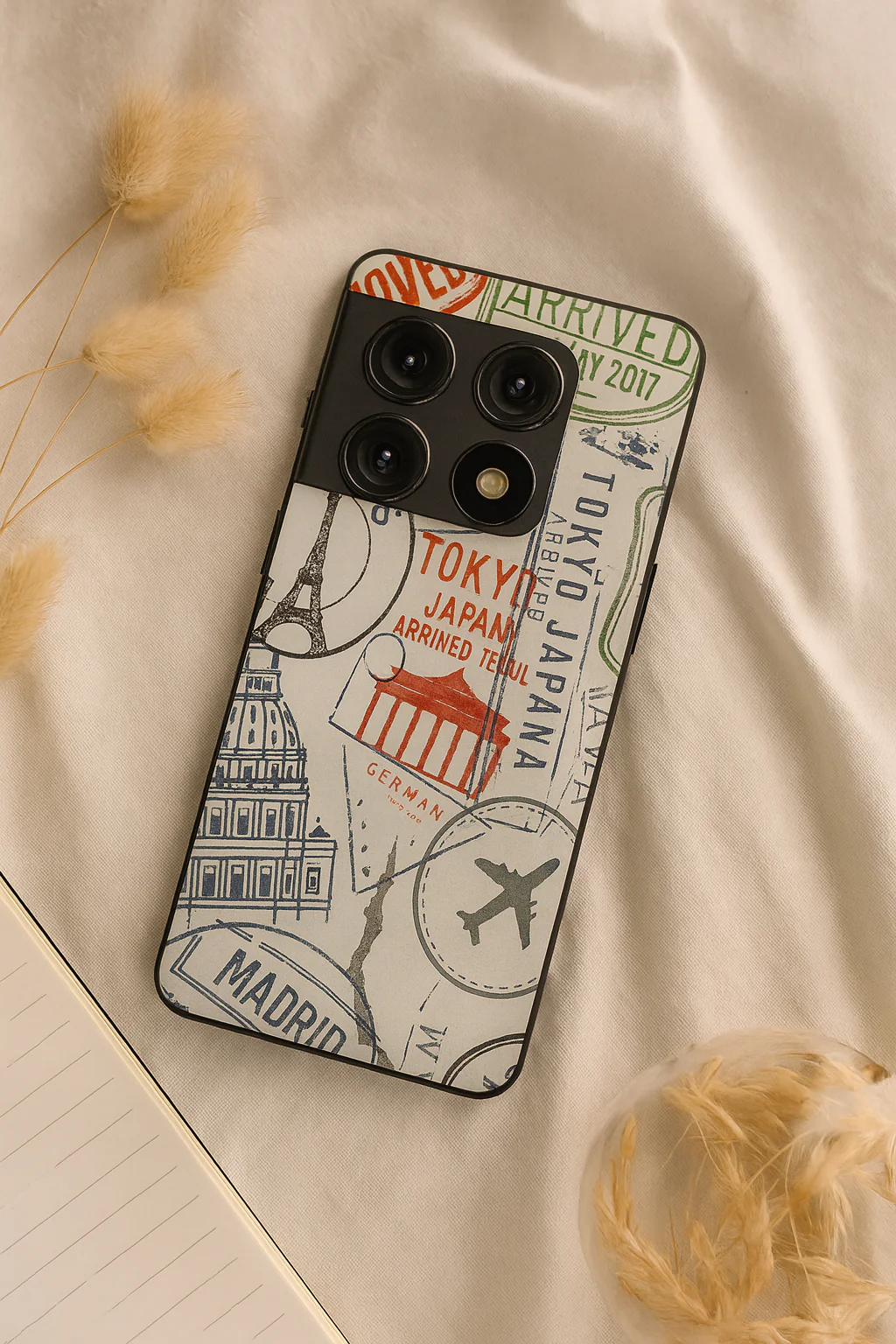 ARRIVE SOON Premium Glass Back Cover For One Plus 13, 12, 11, 10, Nord Series - Image 2