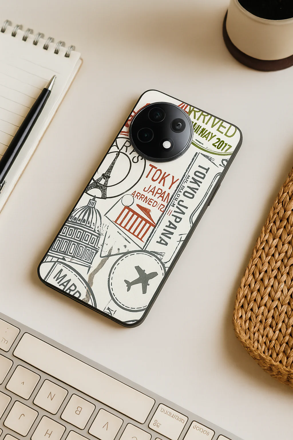 ARRIVE SOON Premium Glass Back Cover For One Plus 13, 12, 11, 10, Nord Series - Image 4