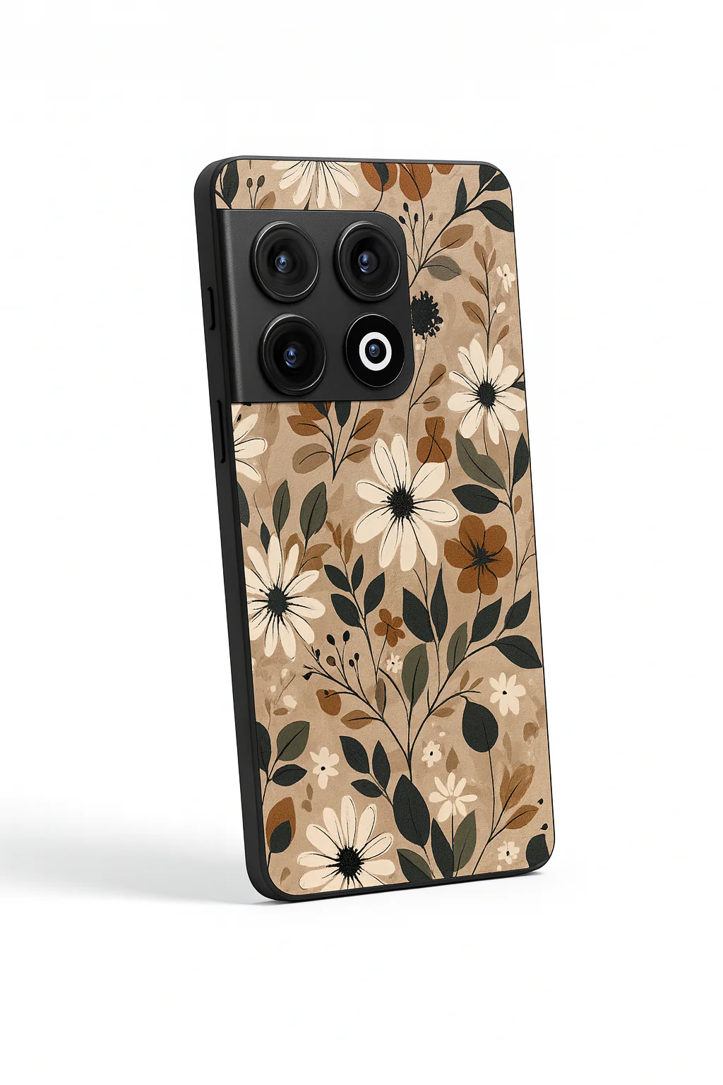 Autumn Bloom Premium Glass Back Cover For One Plus 13, 12, 11, 10, Nord Series