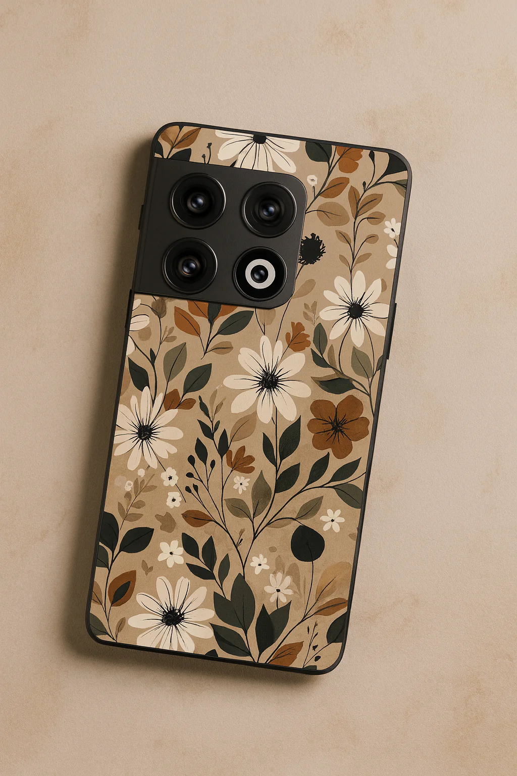 Autumn Bloom Premium Glass Back Cover For One Plus 13, 12, 11, 10, Nord Series - Image 4