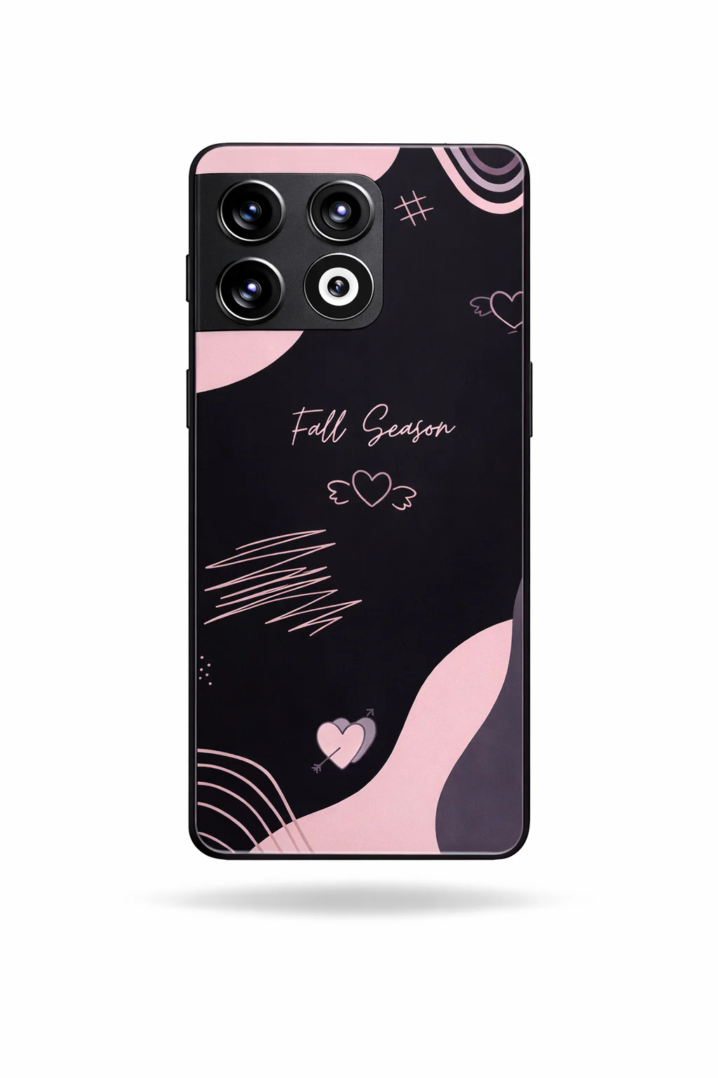 Autumn Heart Premium Glass Back Cover For One Plus 13, 12, 11, 10, Nord Series - Image 3