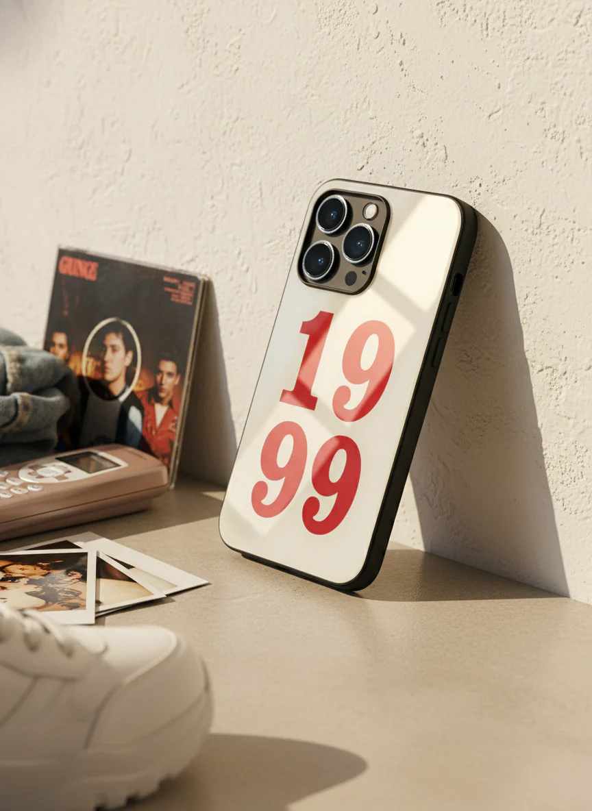 Back to ’99 Premium Glass Back Cover For iPhone 11-17 Models - Image 12