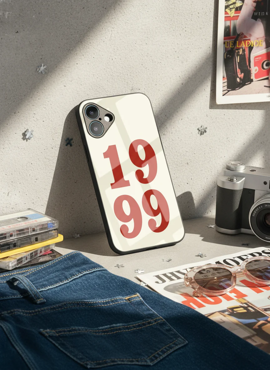Back to ’99 Premium Glass Back Cover For iPhone 11-17 Models - Image 15