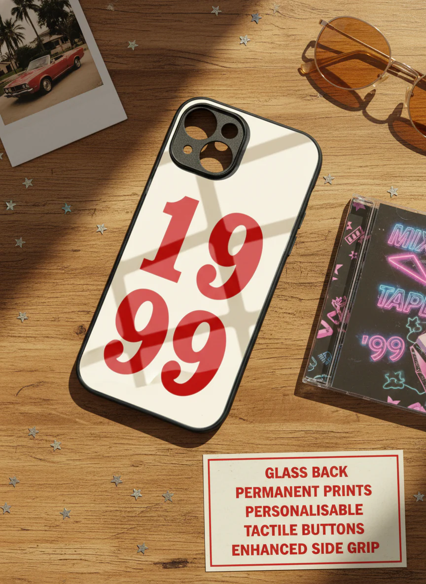 Back to ’99 Premium Glass Back Cover For iPhone 11-17 Models - Image 17