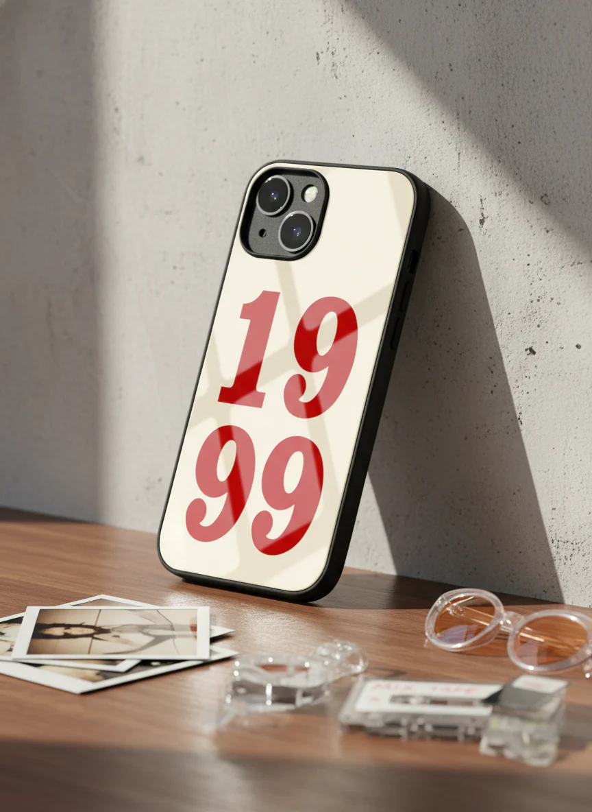 Back to ’99 Premium Glass Back Cover For iPhone 11-17 Models - Image 3