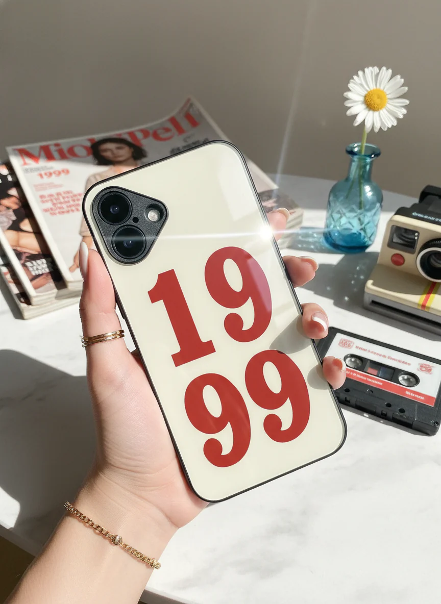 Back to ’99 Premium Glass Back Cover For iPhone 11-17 Models - Image 4