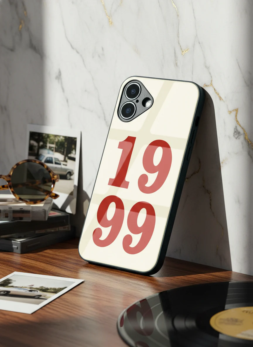 Back to ’99 Premium Glass Back Cover For iPhone 11-17 Models - Image 9