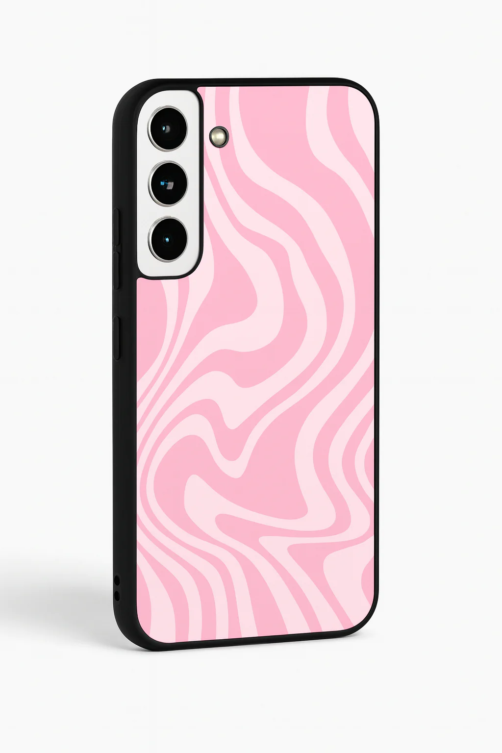 Barbie Swirl Premium Glass Back Cover For Galaxy S, A, M & F Series - Image 6