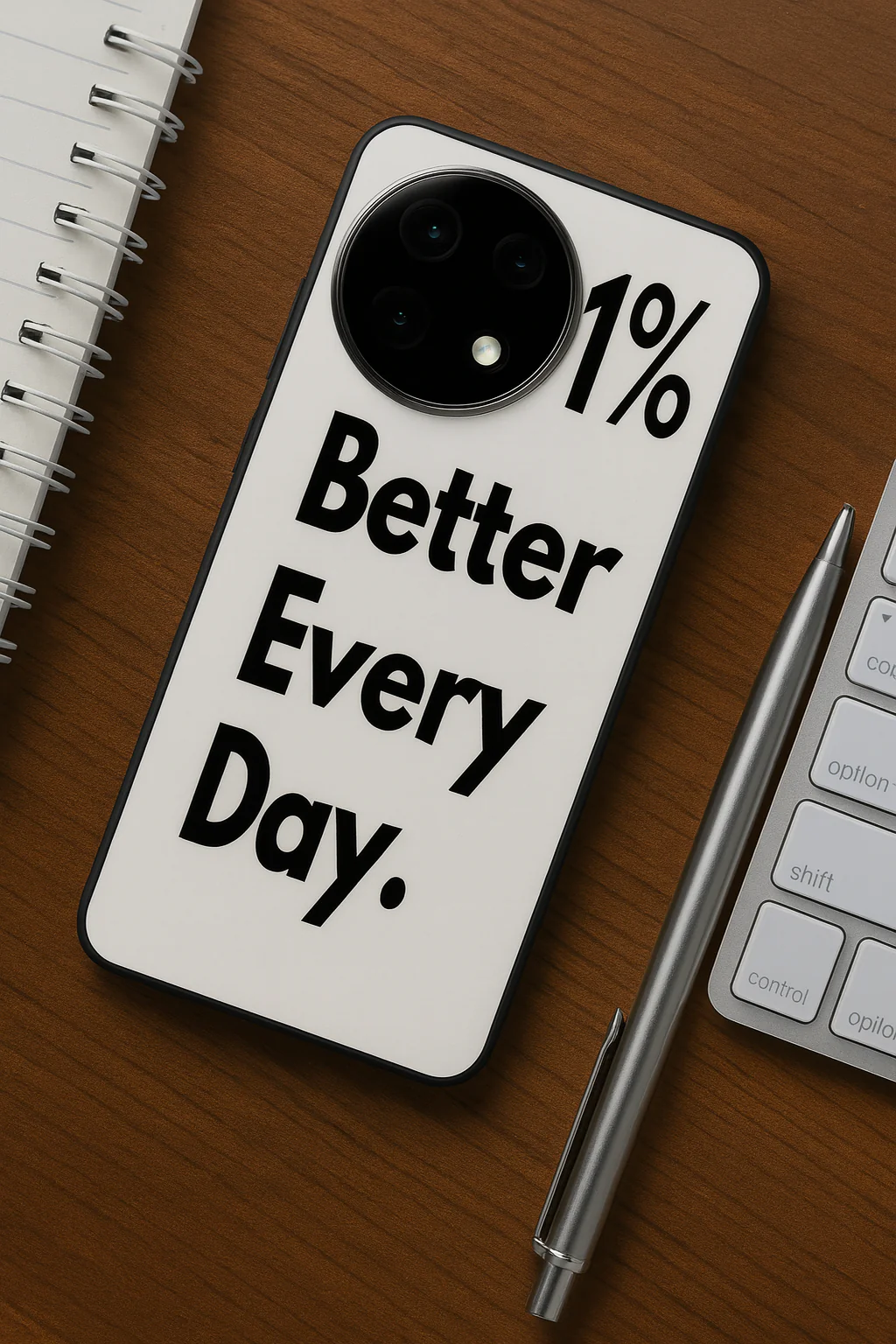 Better Every Day Premium Glass Back Cover For One Plus 13, 12, 11, 10, Nord Series - Image 4