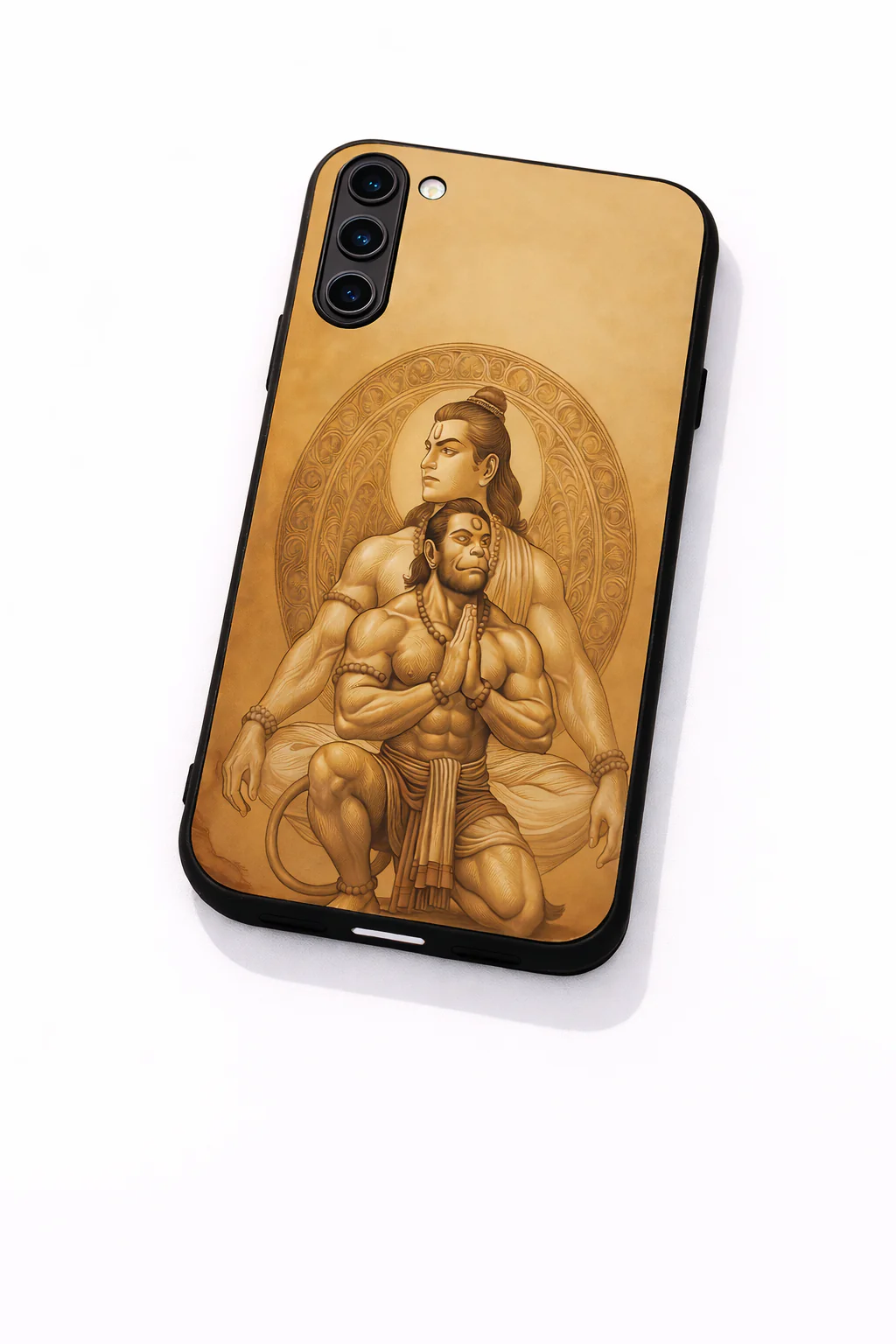Bhakti Eternal Premium Glass Back Cover For Galaxy S, A, M & F Series - Image 6