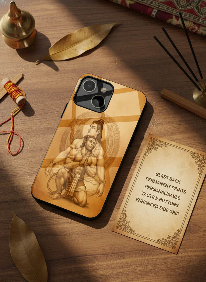 Bhakti Eternal Premium Glass Back Cover For iPhone 11-17 Models - Image 11