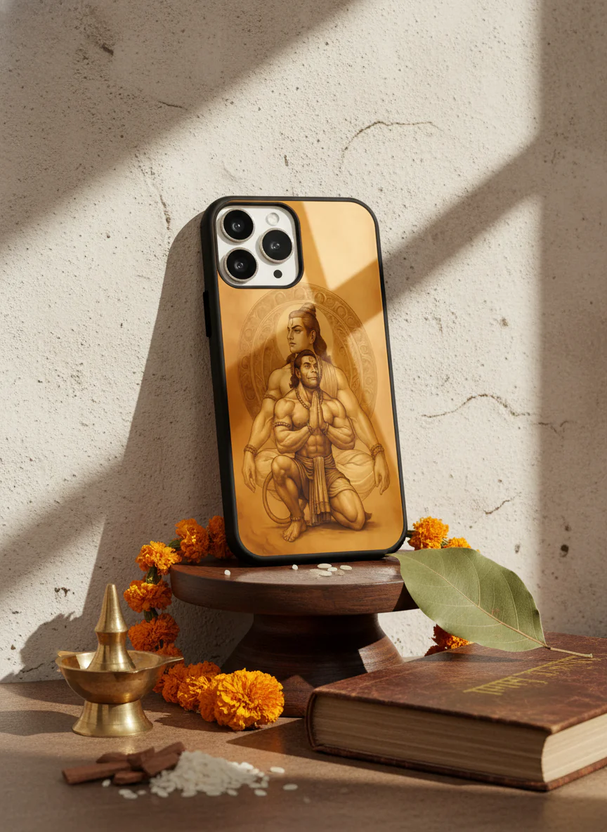 Bhakti Eternal Premium Glass Back Cover For iPhone 11-17 Models - Image 12