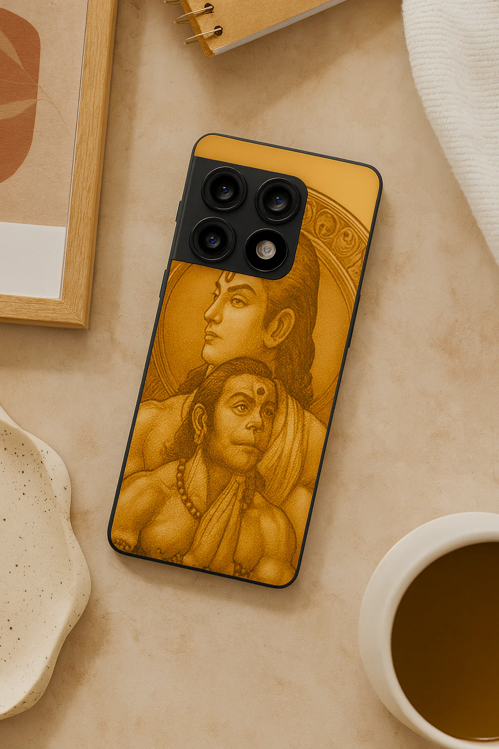 Bhakti Eternal Premium Glass Back Cover For One Plus 13, 12, 11, 10, Nord Series - Image 5