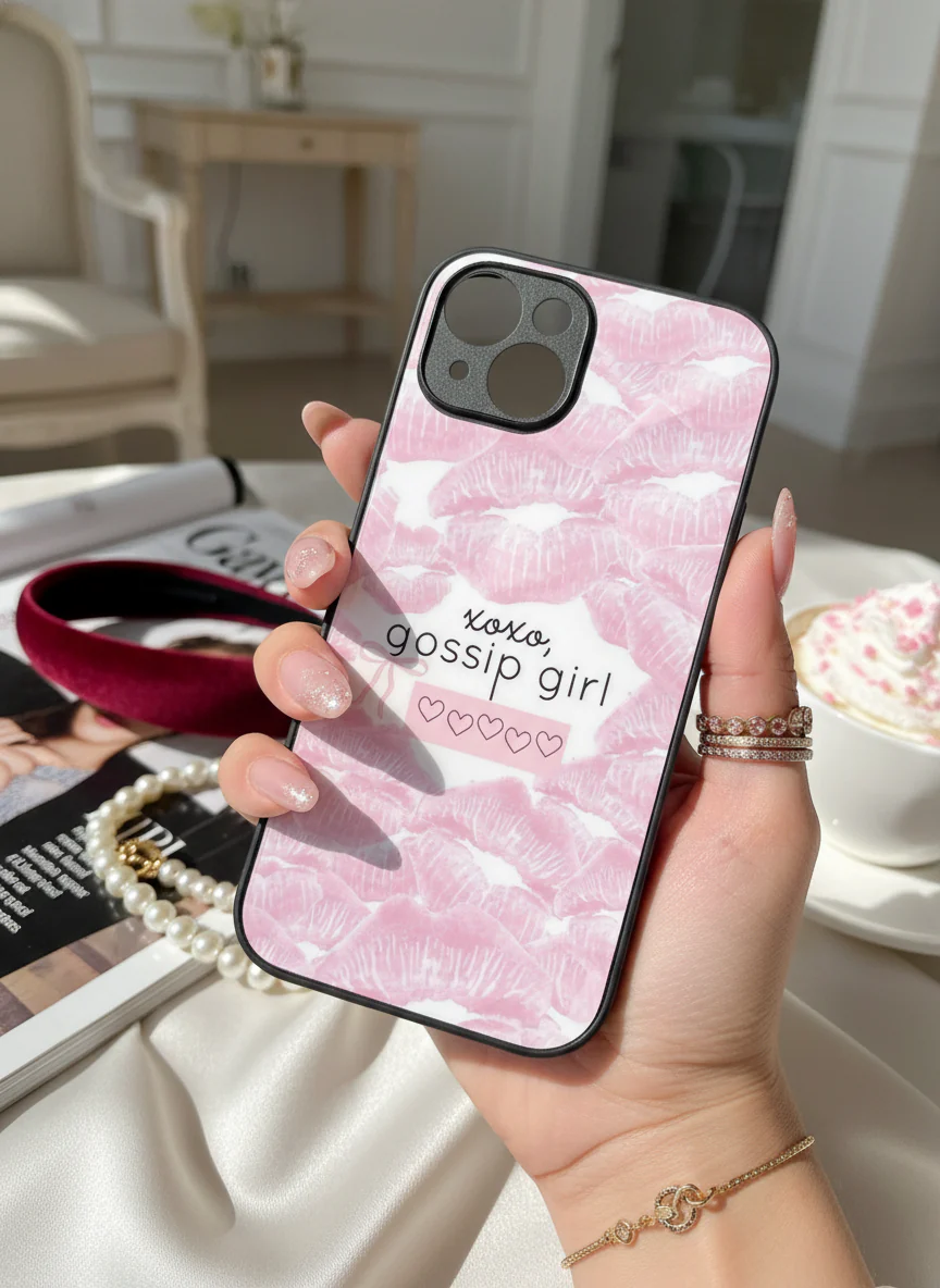 GOSSIP GIRL Blair’s Secret Premium Glass Back Cover For iPhone 11-17 Models - Image 10