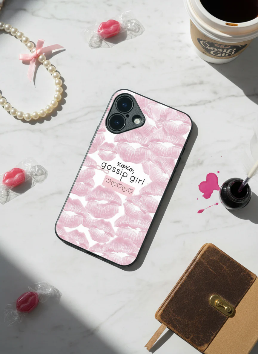 GOSSIP GIRL Blair’s Secret Premium Glass Back Cover For iPhone 11-17 Models - Image 2