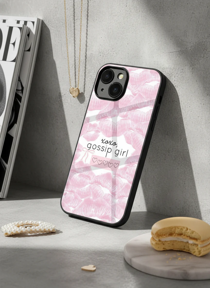 GOSSIP GIRL Blair’s Secret Premium Glass Back Cover For iPhone 11-17 Models - Image 3