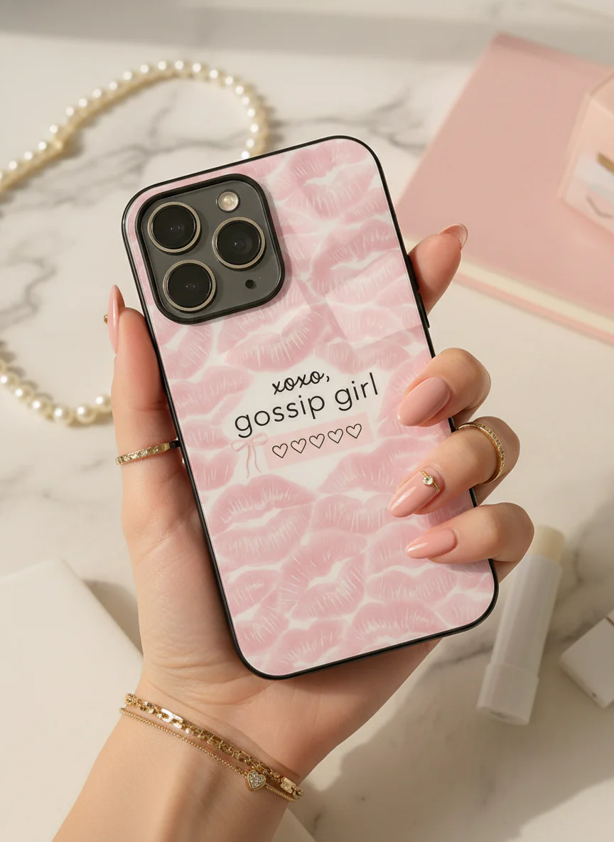 GOSSIP GIRL Blair’s Secret Premium Glass Back Cover For iPhone 11-17 Models - Image 7