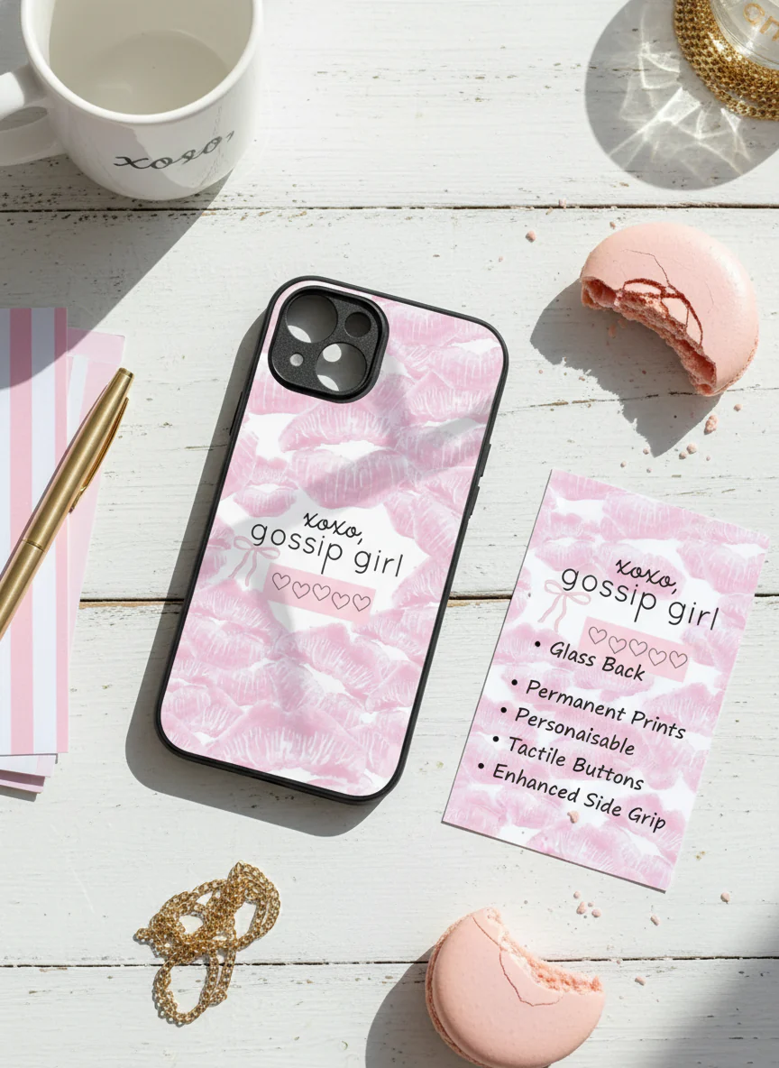 GOSSIP GIRL Blair’s Secret Premium Glass Back Cover For iPhone 11-17 Models - Image 8