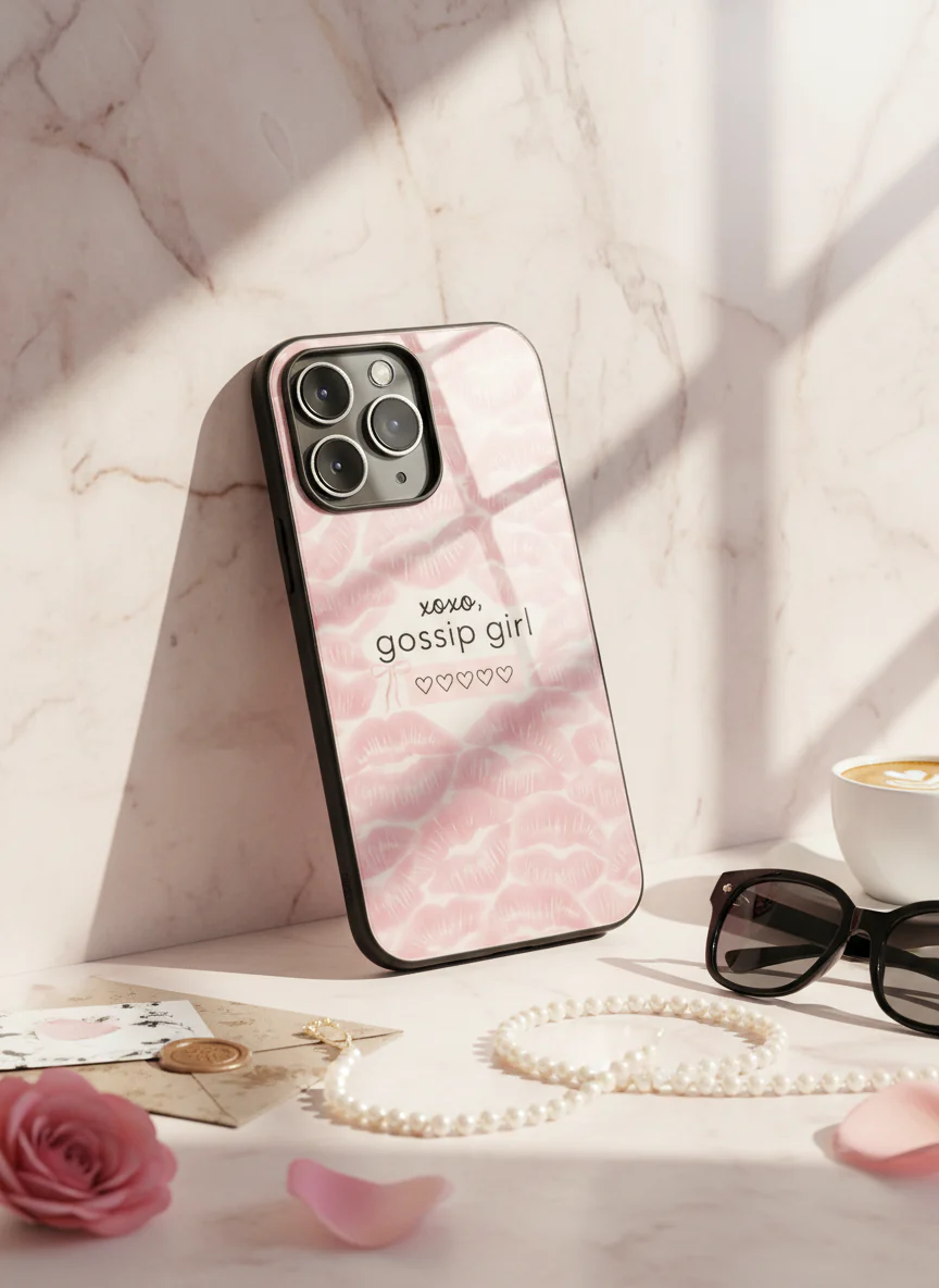 GOSSIP GIRL Blair’s Secret Premium Glass Back Cover For iPhone 11-17 Models - Image 9