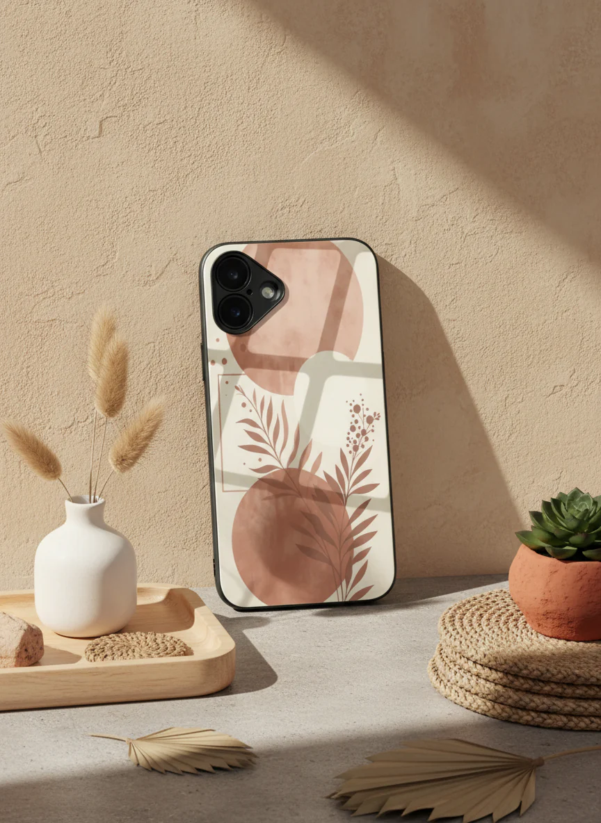 Blush Harmon Premium Glass Back Cover For iPhone 11-17 Models - Image 10