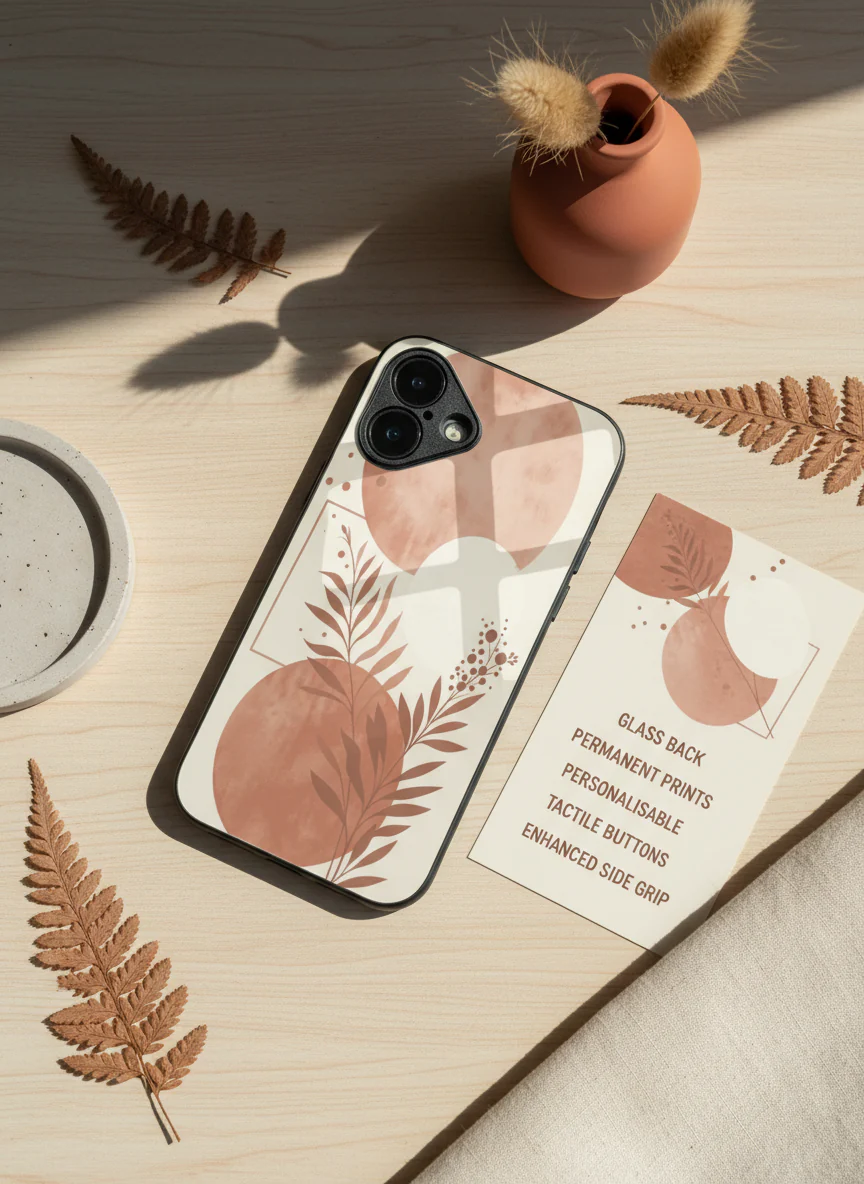 Blush Harmon Premium Glass Back Cover For iPhone 11-17 Models - Image 11