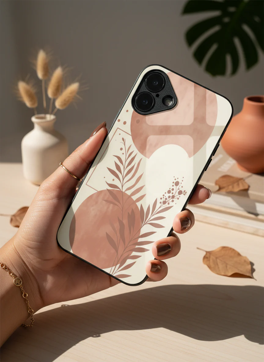 Blush Harmon Premium Glass Back Cover For iPhone 11-17 Models - Image 5