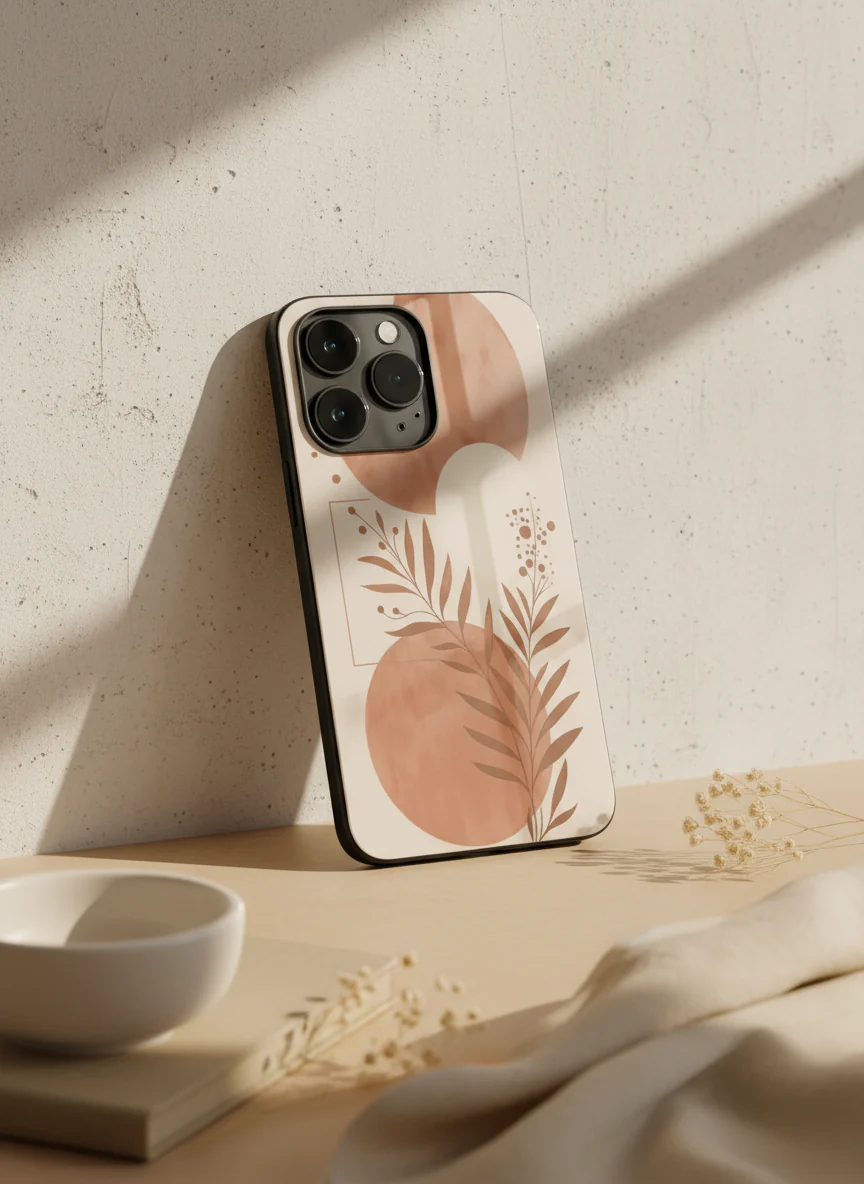 Blush Harmon Premium Glass Back Cover For iPhone 11-17 Models - Image 7