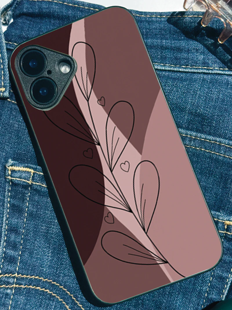 Blushing Petals Premium Glass Back Cover For iPhone 11-17 Models - Image 5