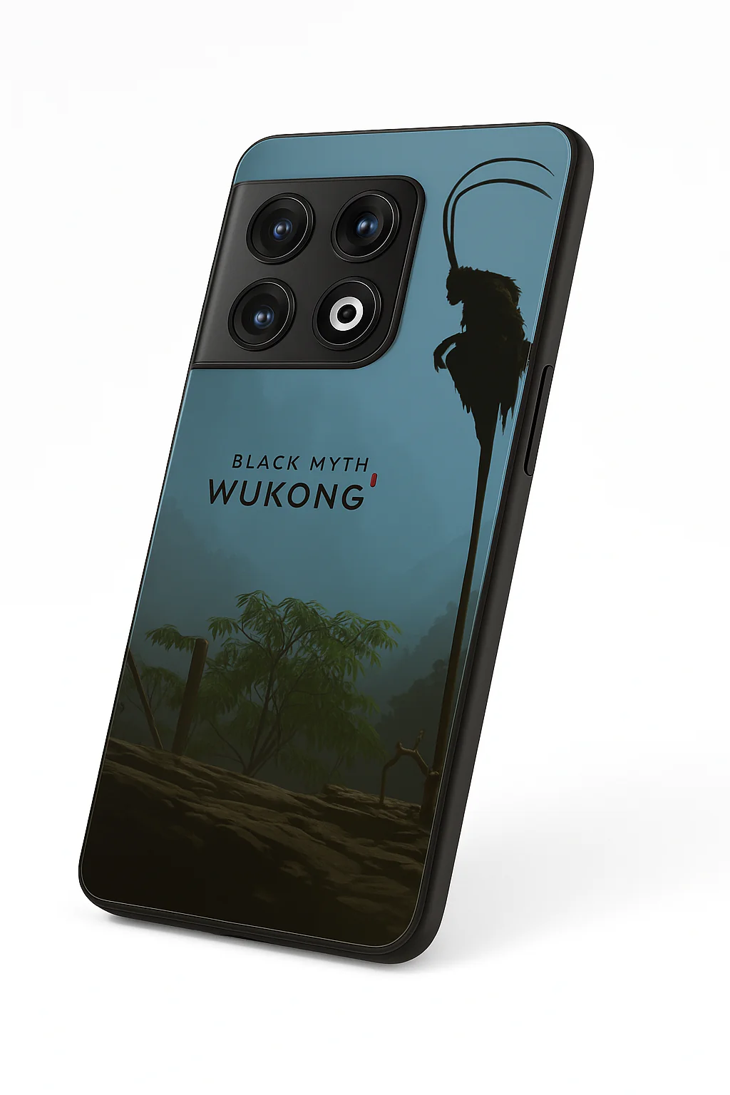 BMW-Black Myth Wukong Premium Glass Back Cover For One Plus 13, 12, 11, 10, Nord Series - Image 3