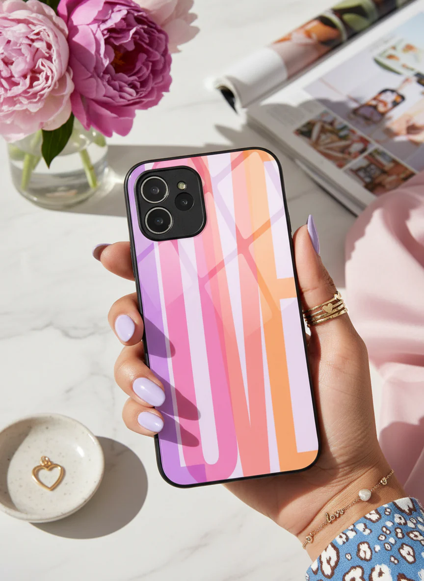 Bold Love Premium Glass Back Cover For iPhone 11-17 Models - Image 16