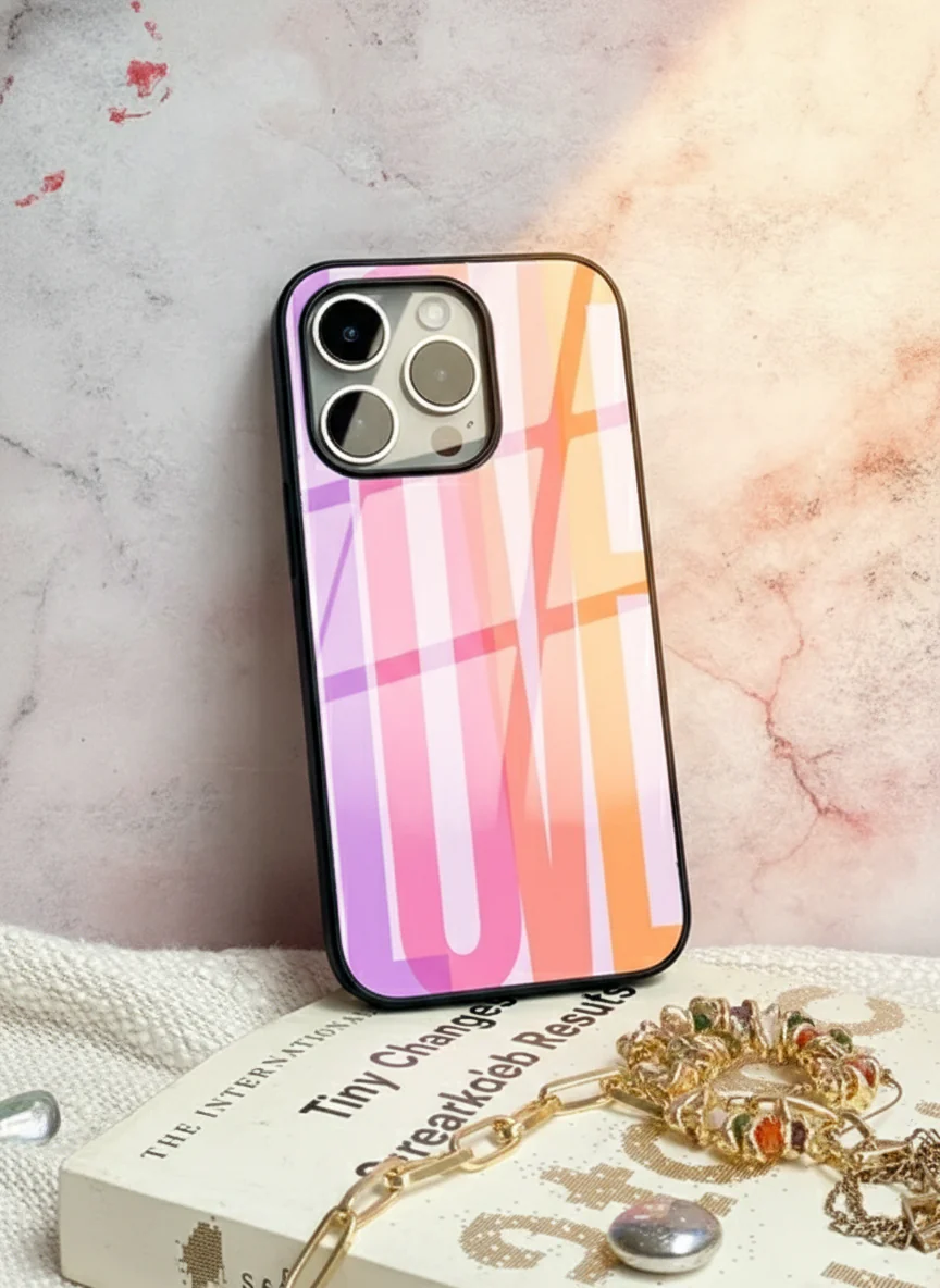 Bold Love Premium Glass Back Cover For iPhone 11-17 Models - Image 18