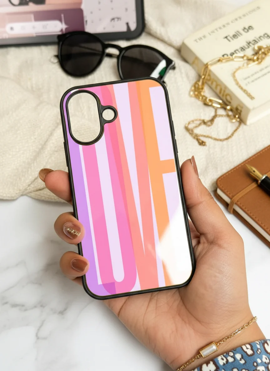Bold Love Premium Glass Back Cover For iPhone 11-17 Models - Image 7