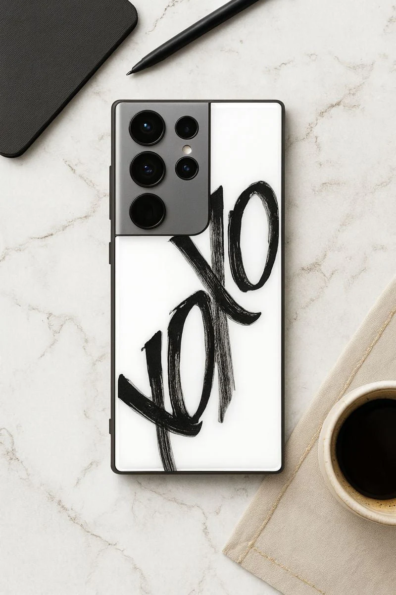 Bold XOXO Premium Glass Back Cover For Galaxy S, A, M & F Series - Image 4