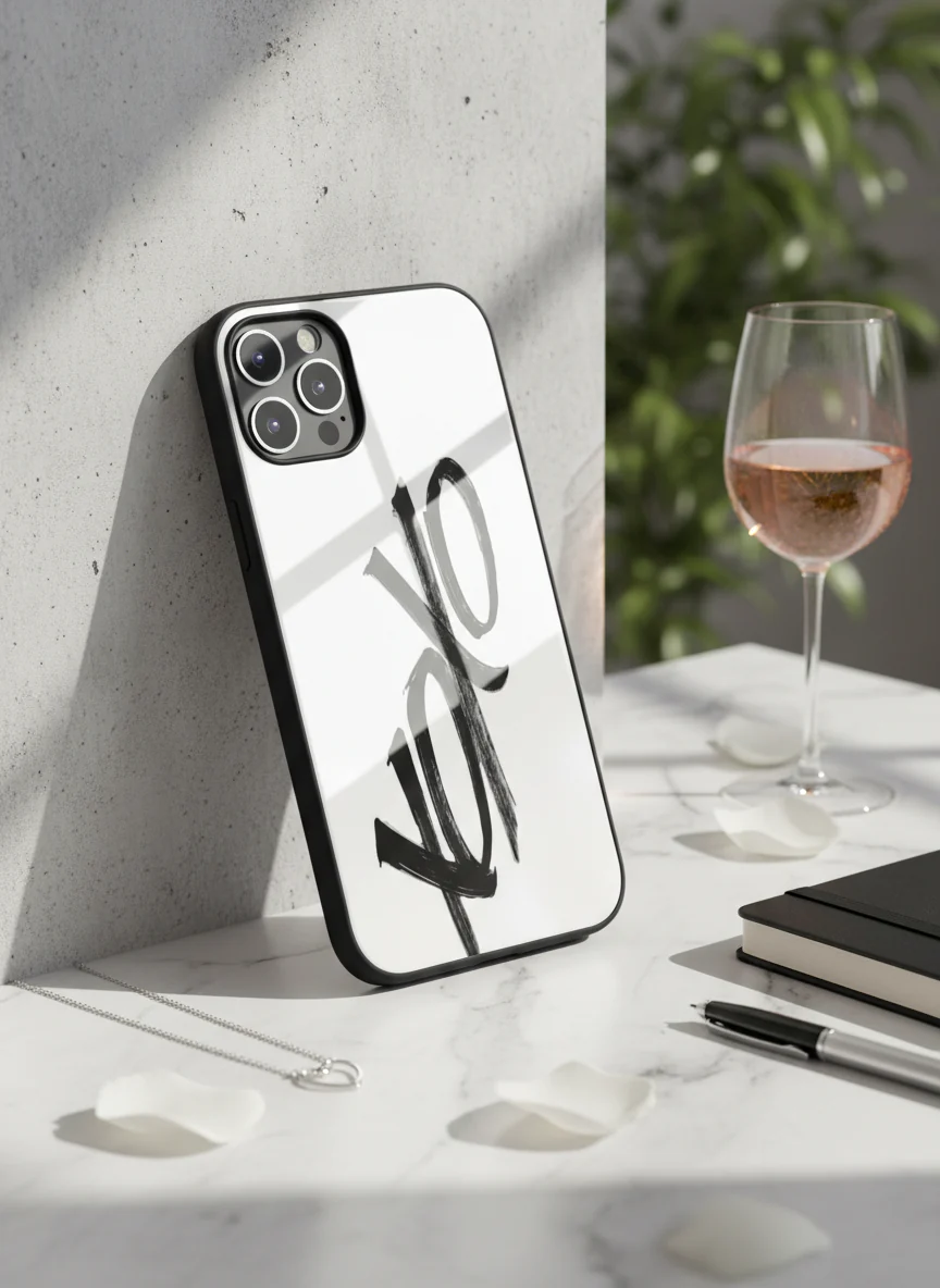 Bold XOXO Premium Glass Back Cover For iPhone 11-17 Models - Image 12