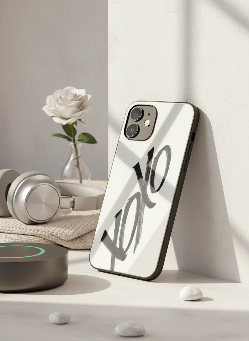 Bold XOXO Premium Glass Back Cover For iPhone 11-17 Models - Image 15
