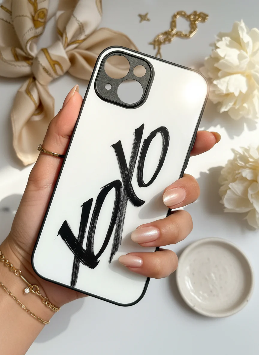 Bold XOXO Premium Glass Back Cover For iPhone 11-17 Models - Image 7