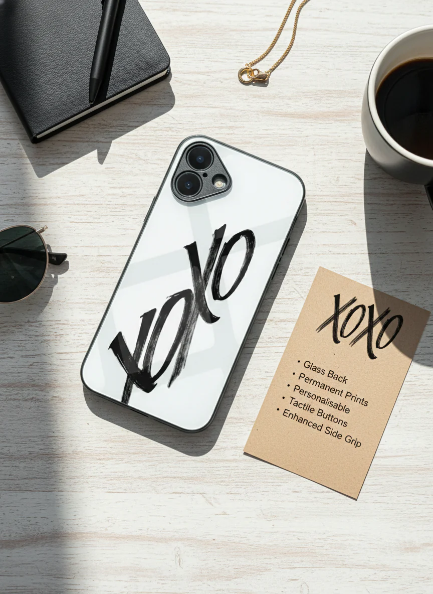 Bold XOXO Premium Glass Back Cover For iPhone 11-17 Models - Image 8