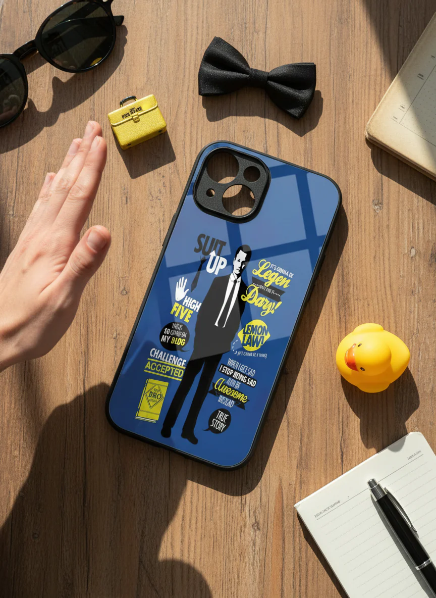 HIMYM Bro Code Case Premium Glass Back Cover For iPhone 11-17 Models - Image 11