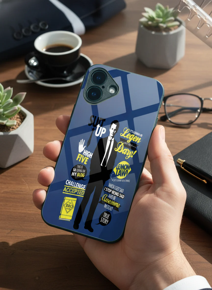 HIMYM Bro Code Case Premium Glass Back Cover For iPhone 11-17 Models - Image 16