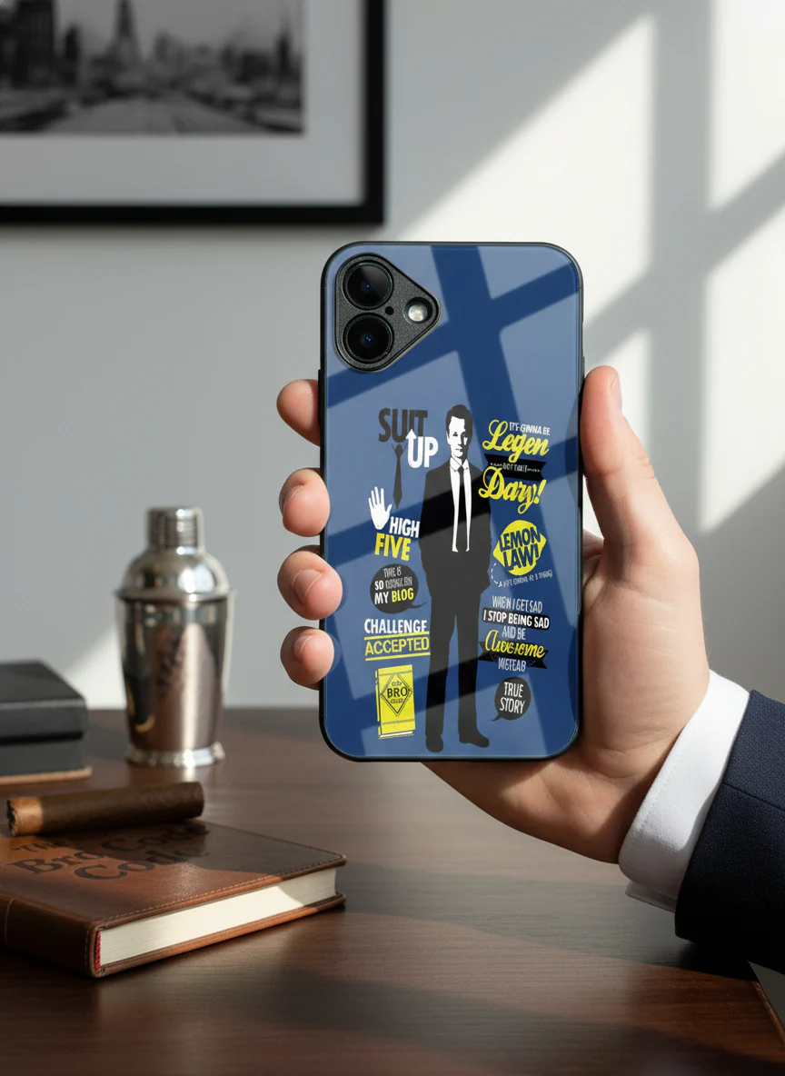HIMYM Bro Code Case Premium Glass Back Cover For iPhone 11-17 Models - Image 5