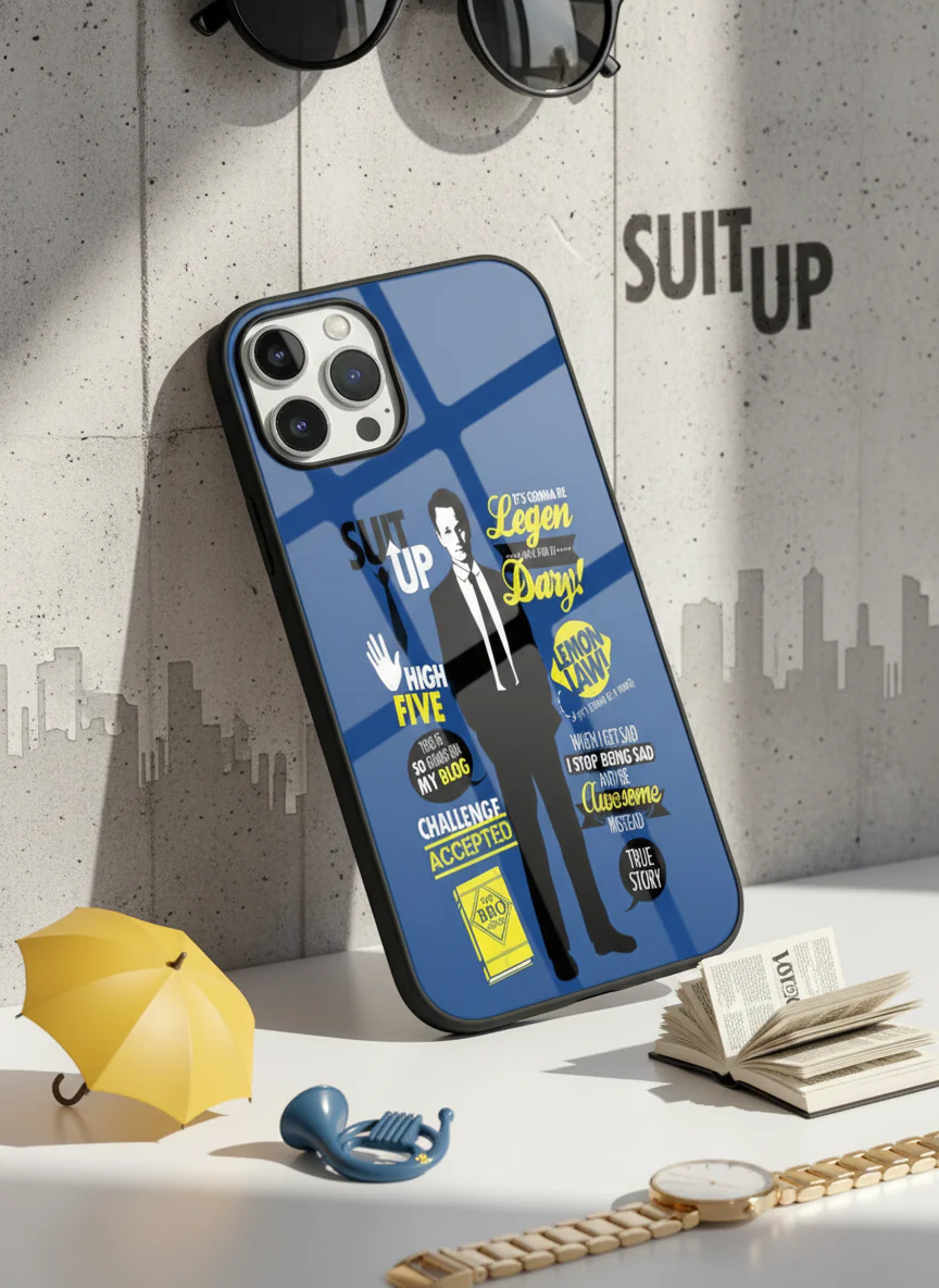 HIMYM Bro Code Case Premium Glass Back Cover For iPhone 11-17 Models - Image 6